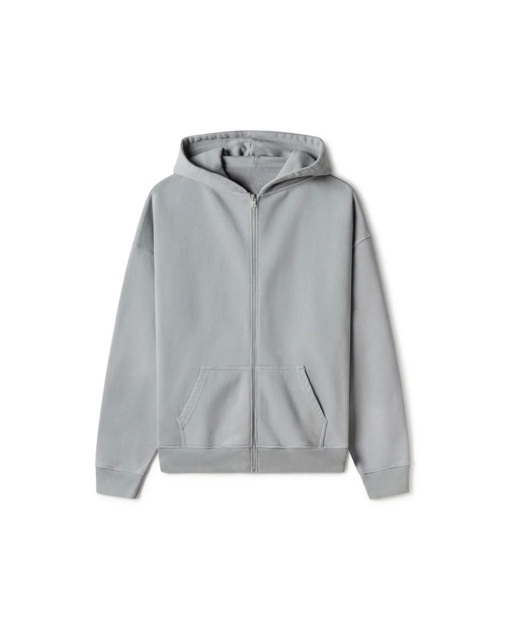 Storm Grey Heavy Zip