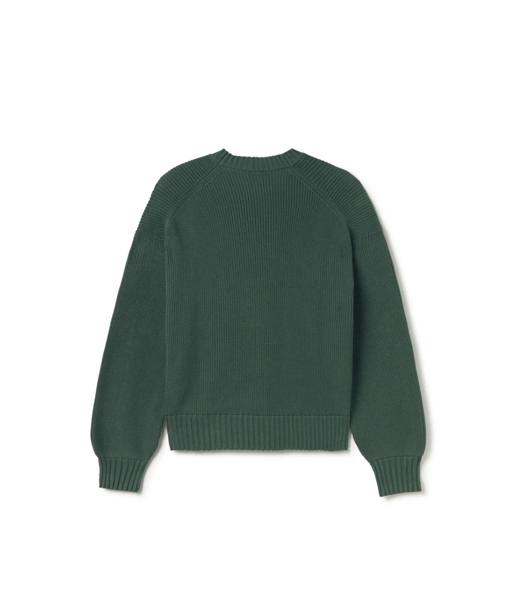 Pine green sweater
