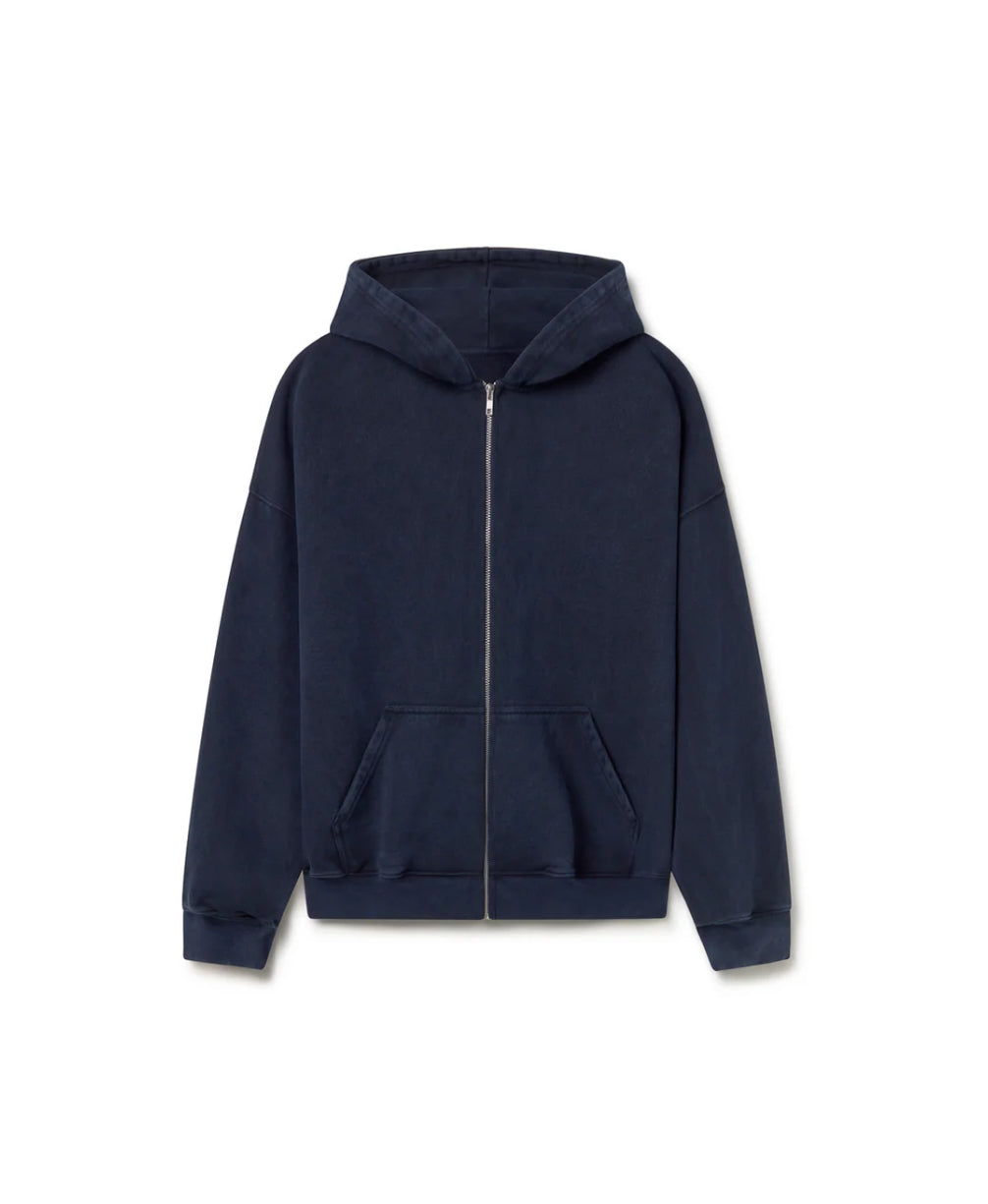 Navy Heavy Zip
