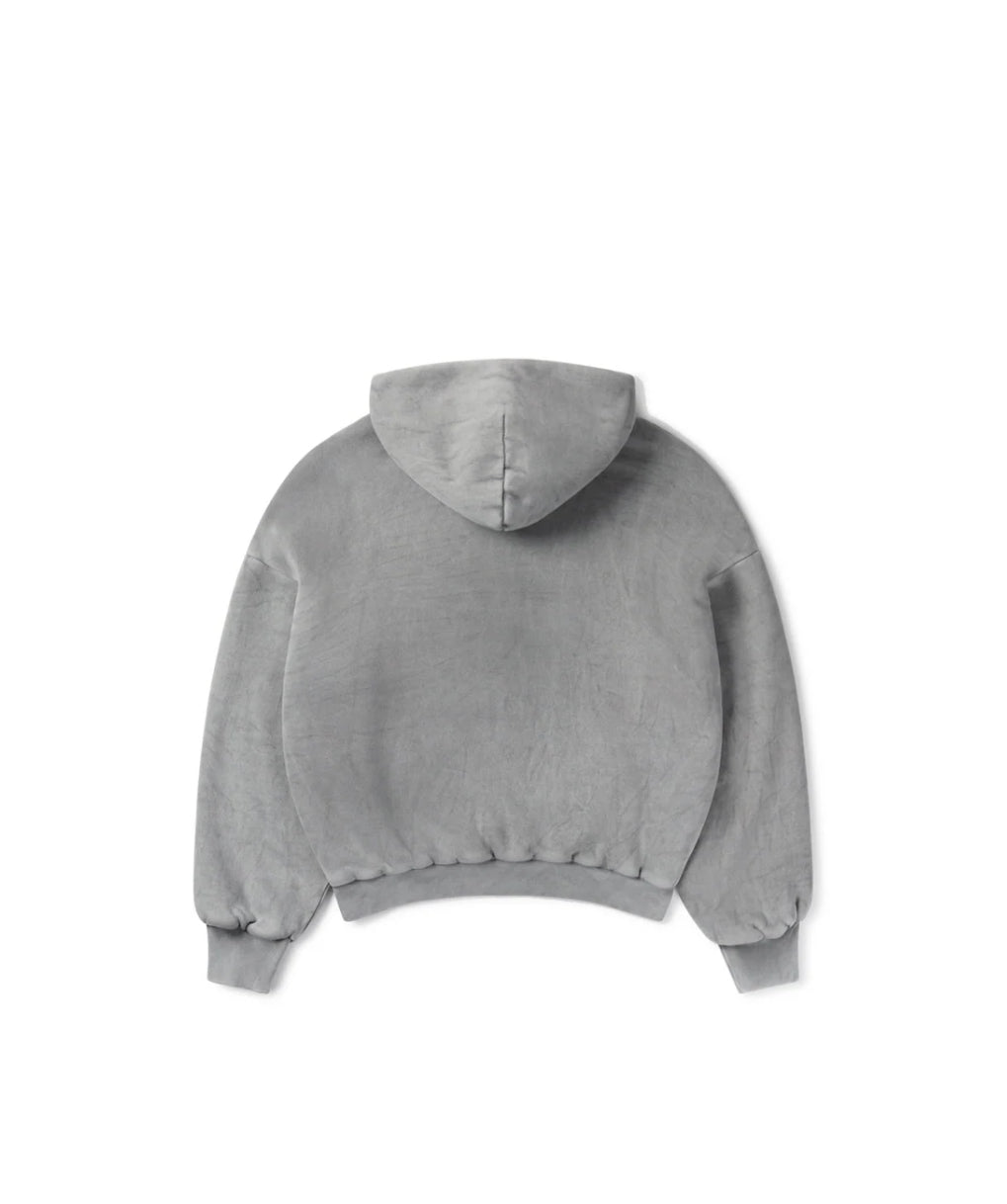 Faded Grey Super Heavy Hoodie
