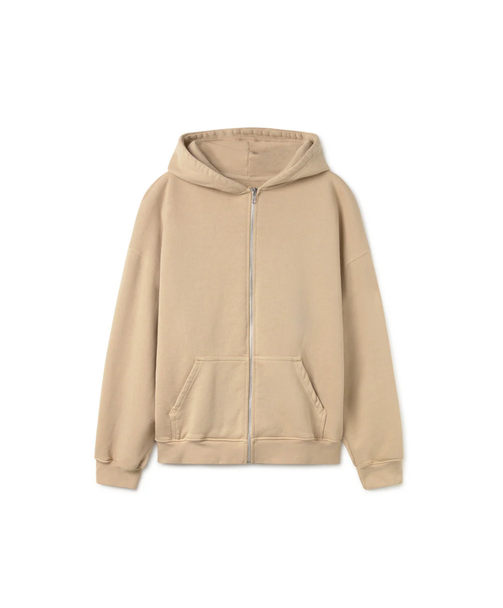 Tan Heavy Zip