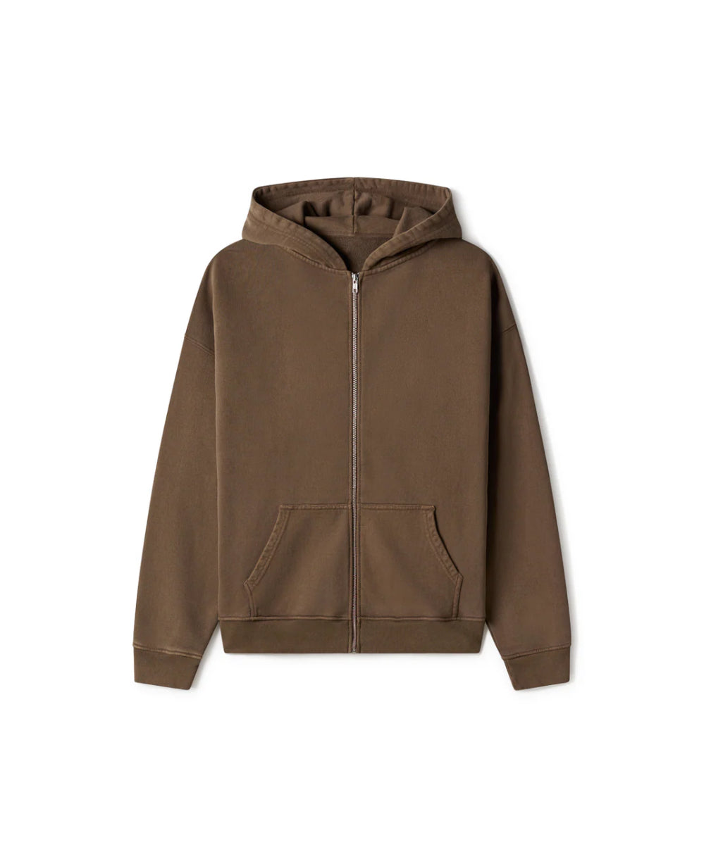 Coco Brown Heavy Zip