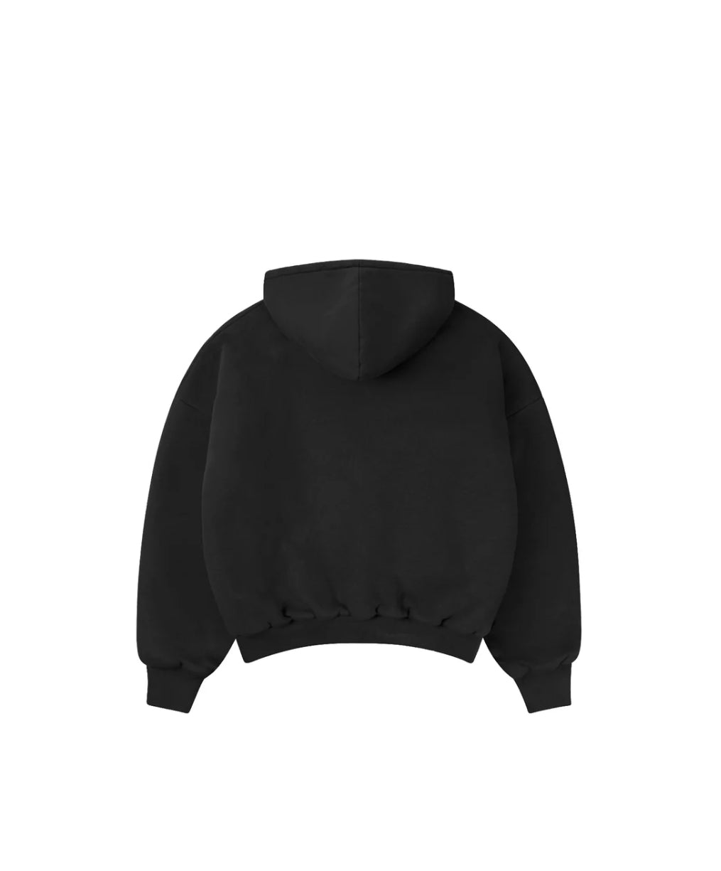 Black Super heavy hoodie