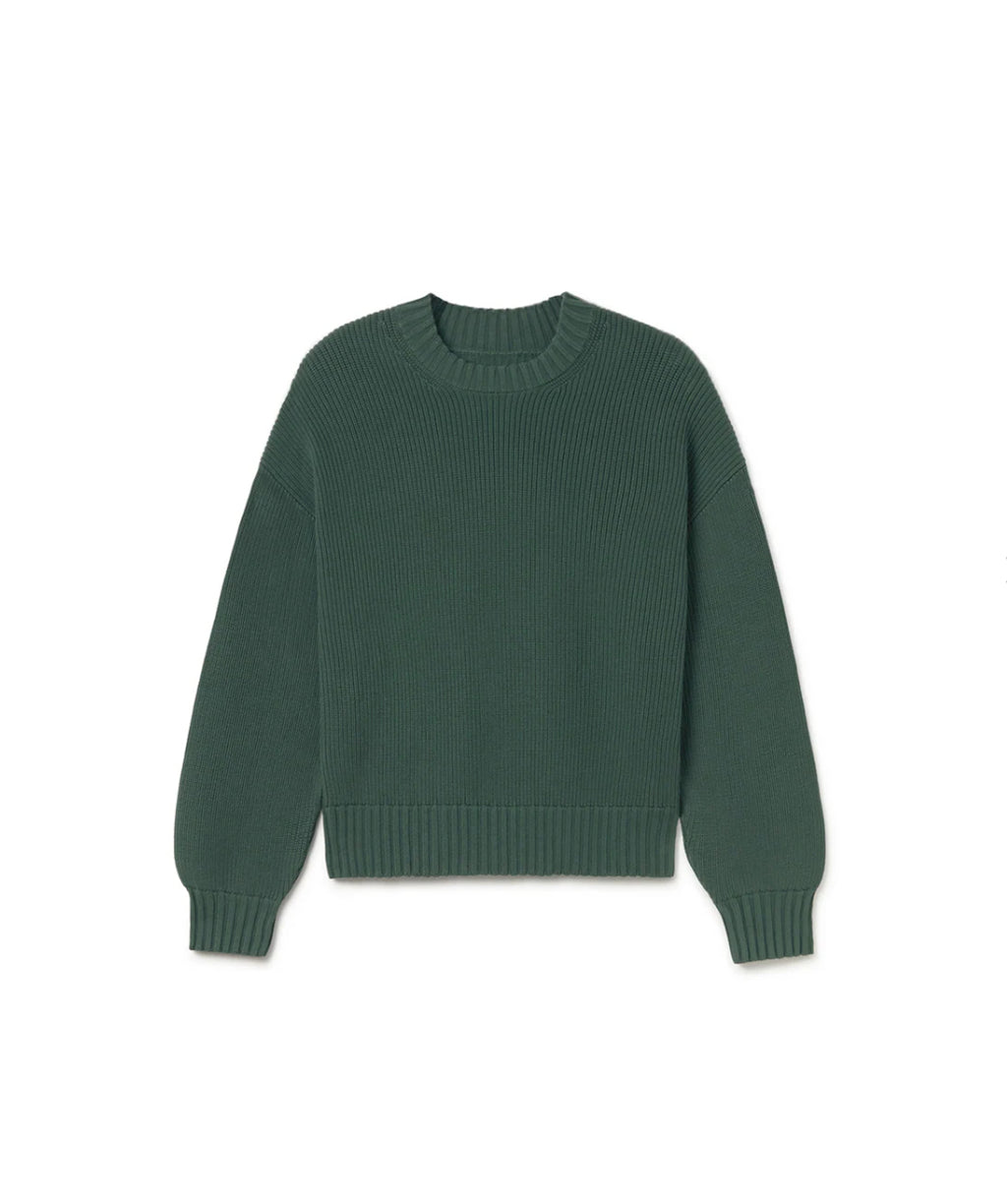 Pine green sweater
