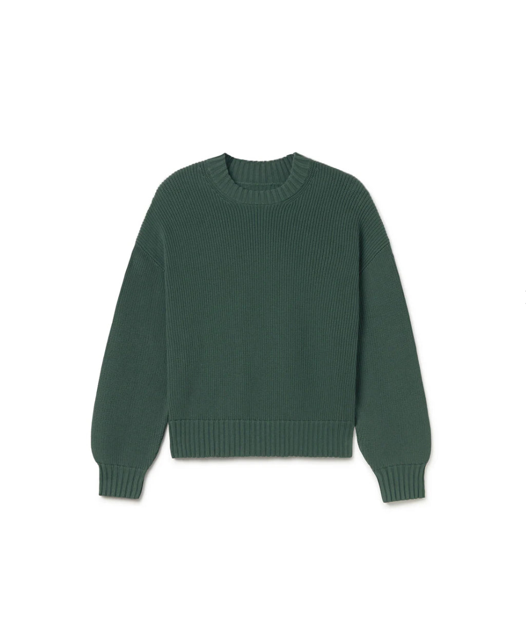 Pine green sweater