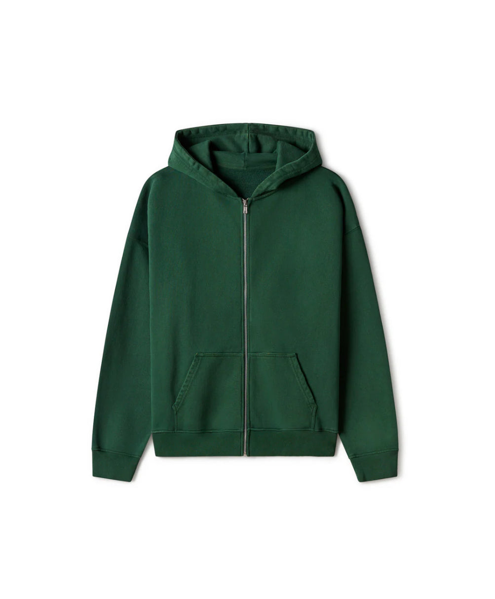 Pine Green Heavy Zip